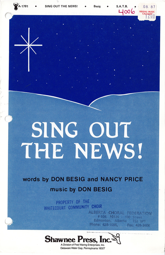 Sing Out the News!