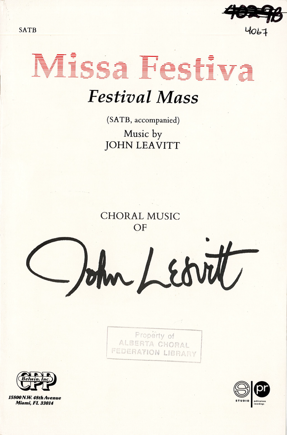 Missa Festiva