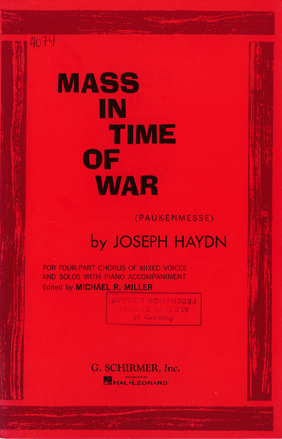 Mass in Time of War