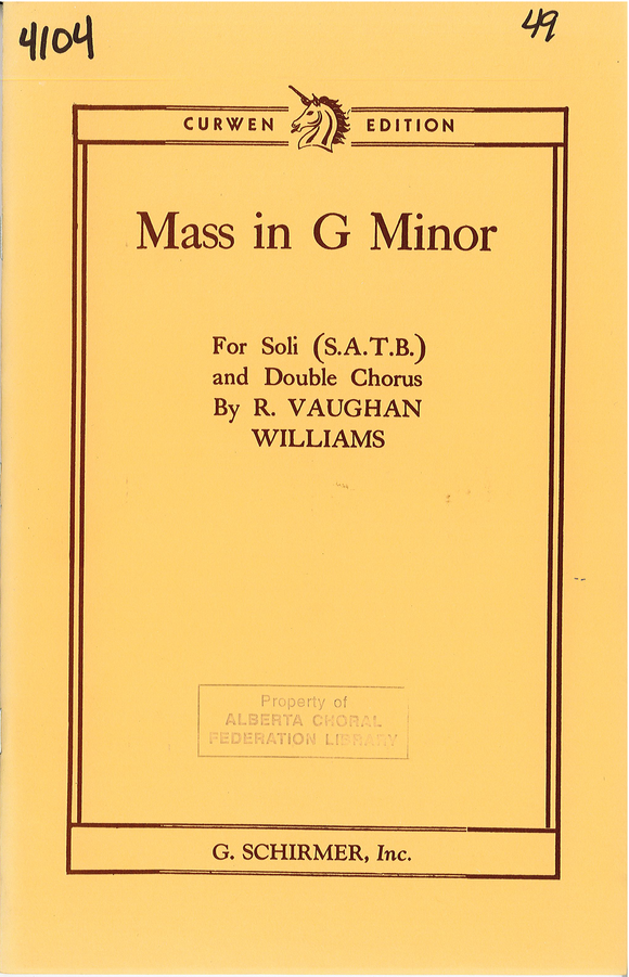 Mass in G Minor