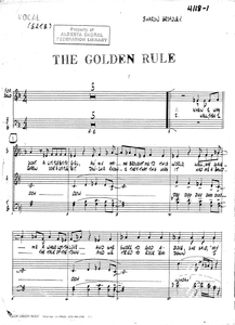 Golden Rule, The