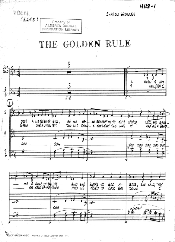 Golden Rule, The