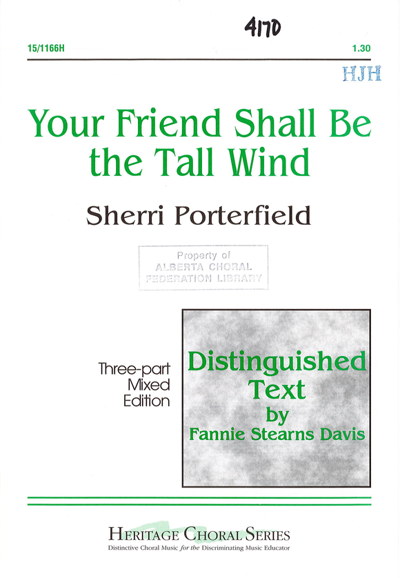 Your Friend Shall Be the Tall Wind