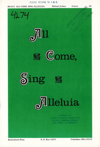 All Come, Sing Alleluia