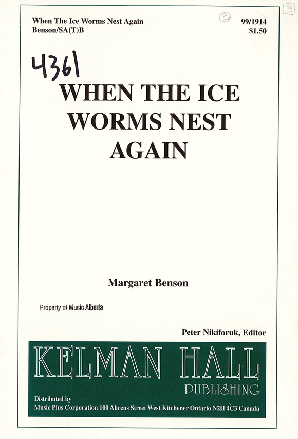 When the Ice Worms Nest Again