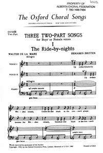 Ride-By-Nights, The