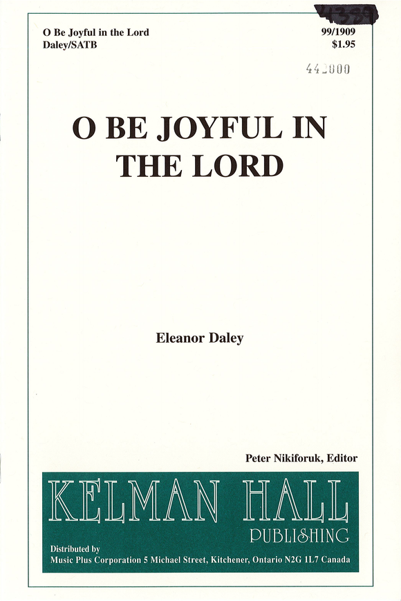 O Be Joyful in the Lord