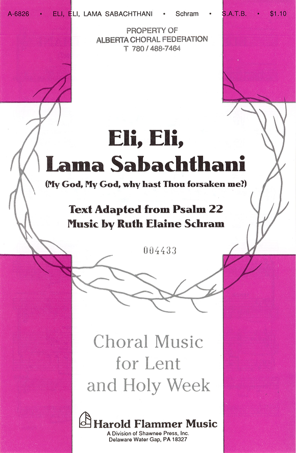 Eli, Eli, Lama Sabachthani