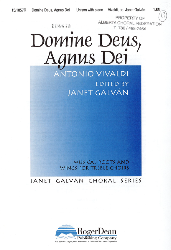 Domine Deus, Agnus Dei