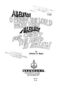 Alleluia! O Praise the Lord Most Holy