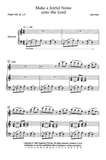 Make a Joyful Noise Unto the Lord