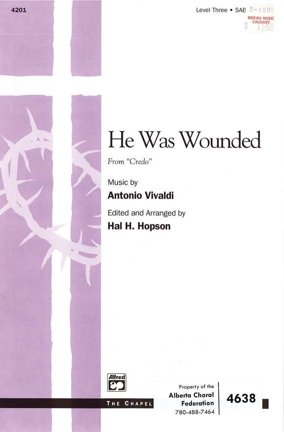 He Was Wounded