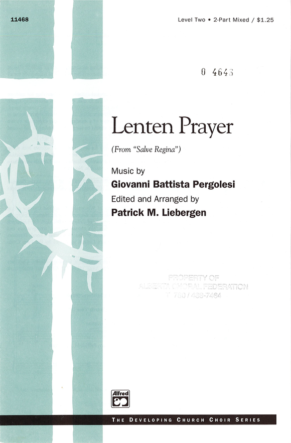 Lenten Prayer