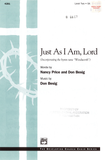 Just As I Am, Lord