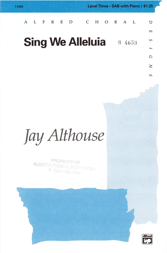 Sing We Alleluia