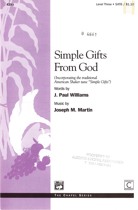 Simple Gifts From God