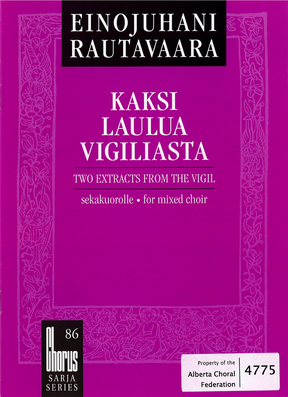 Kaksi Laulua Vigiliasta