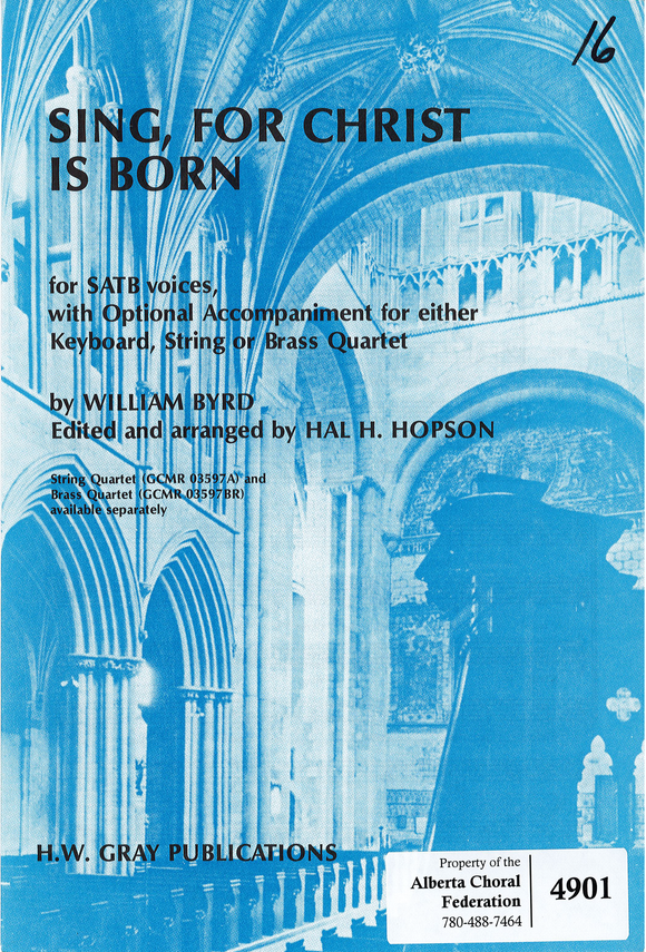 Sing, For Christ Is Born