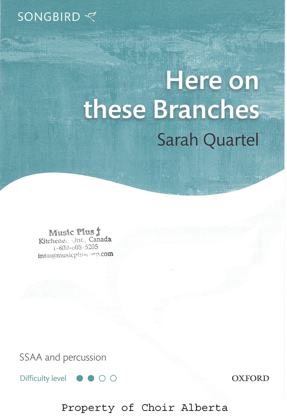 Here on these Branches