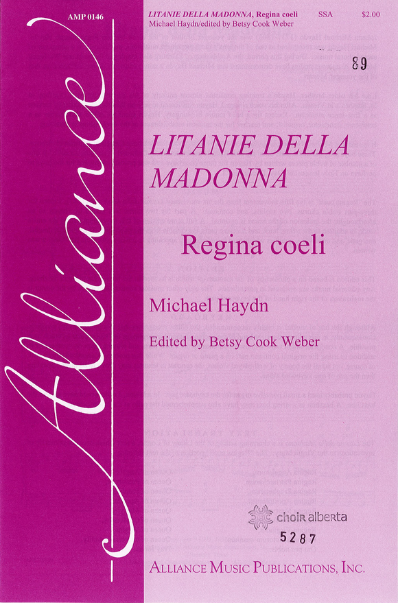 Regina Coeli (from Litanie della Madonna)