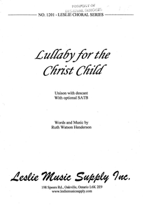 Lullaby for the Christ Child