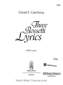 Three Rossetti Lyrics