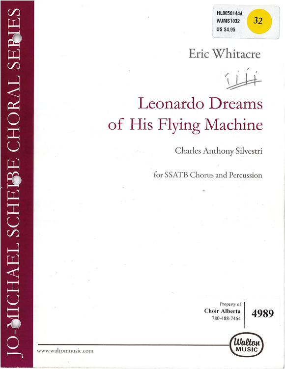 Leonardo Dreams of His Flying Machine